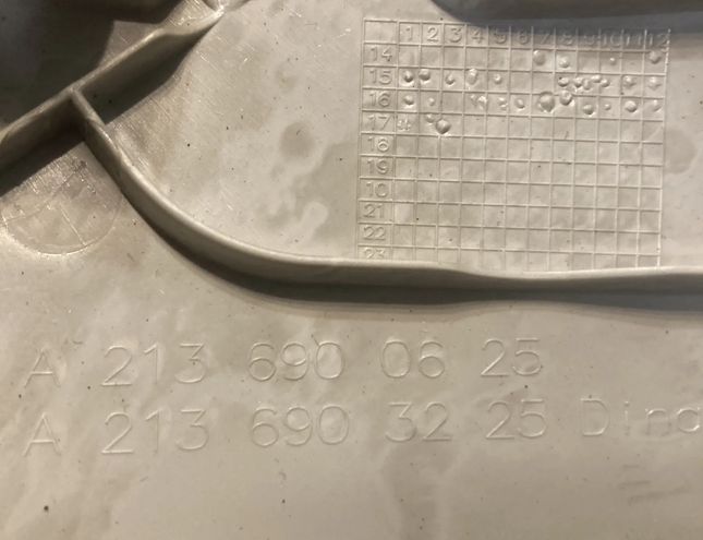 MERCEDES-BENZ E-Class W213/S213/C238/A238 (2016-2024) Правая часть стойки 2136900625,A2136900625 28456631