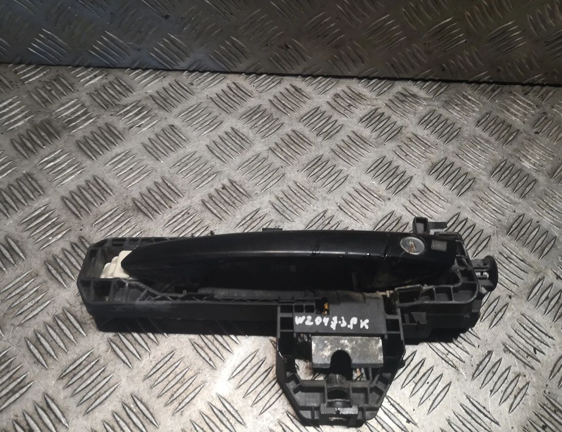 MERCEDES-BENZ C-Class W204/S204/C204 (2004-2015) Наружная ручка передней левой двери 2047600170,A2047600170 29276288