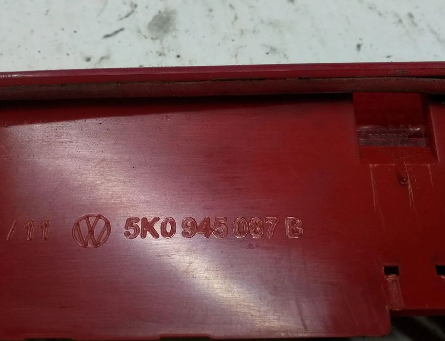 VOLKSWAGEN Golf 6 generation (2008-2015) Rear cover light 5K0945087B 27588328