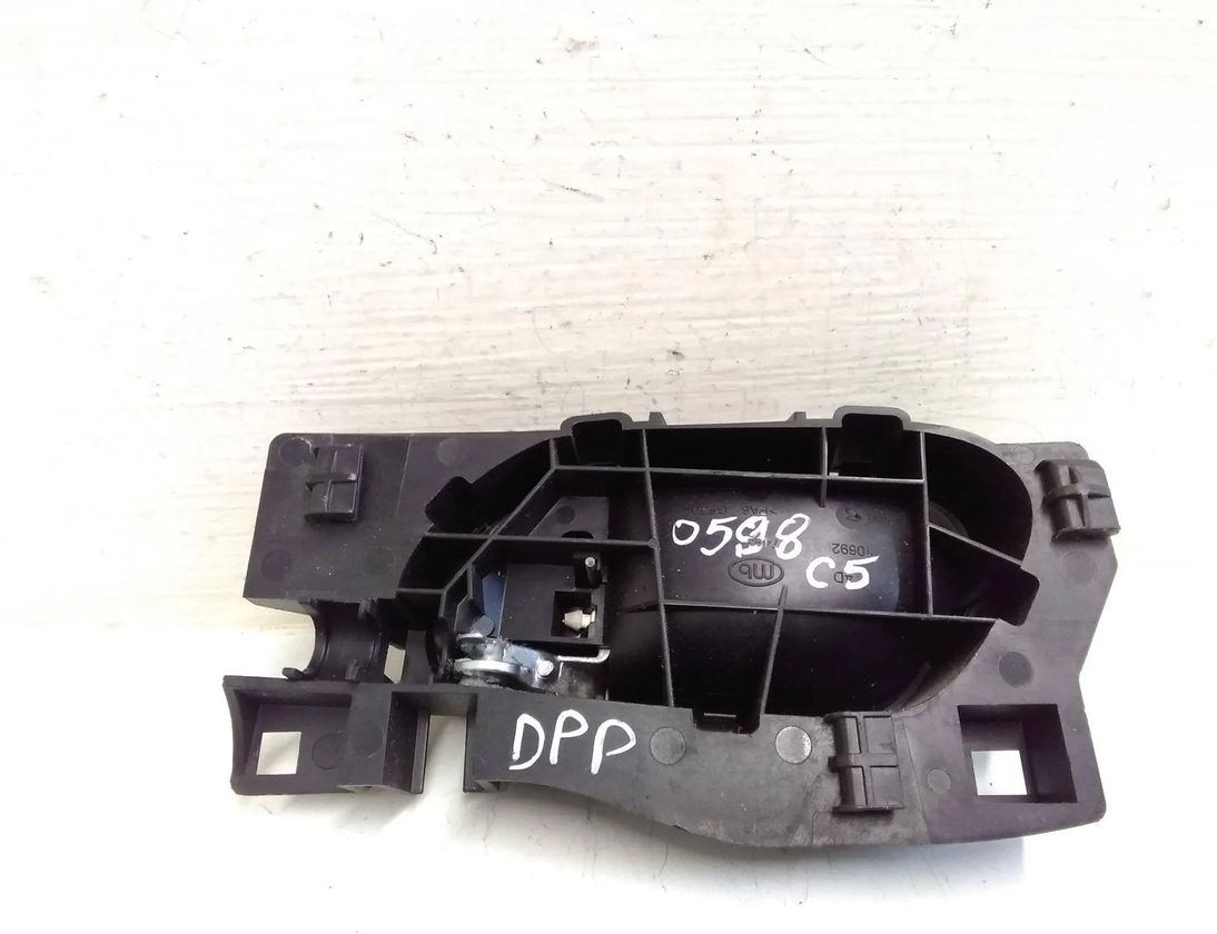 CITROËN C5 2 generation (2008-2017) Left Rear Internal Opening Handle 9660525380 27633907