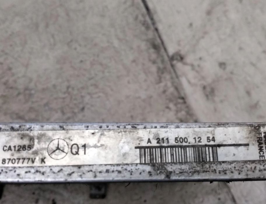 MERCEDES-BENZ E-Class W211/S211 (2002-2009) Gaisa kondicioniera radiators A2115001254 27635385