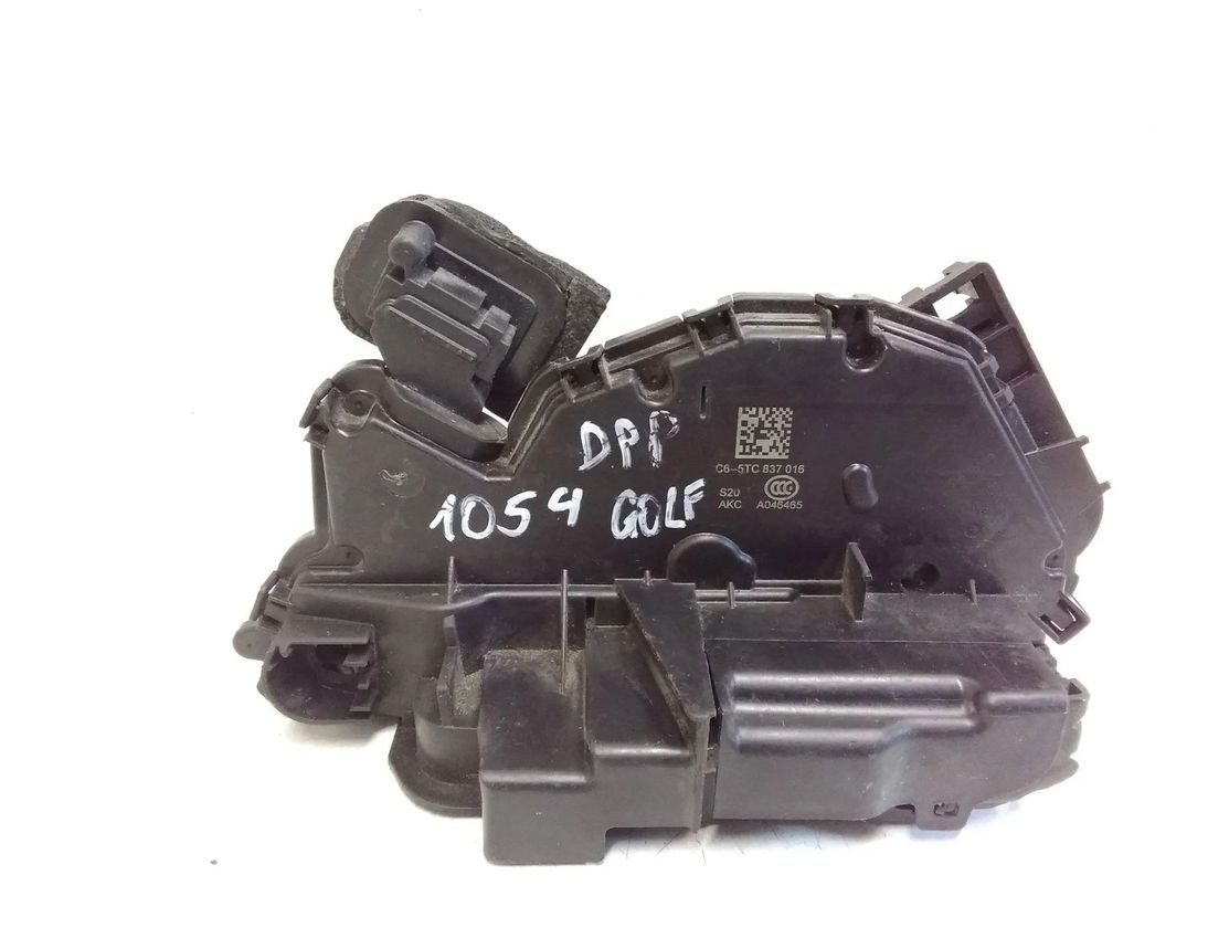 VOLKSWAGEN Golf 7 generation (2012-2024) Priekšējo labo durvju slēdzene 5TC837016 27643438