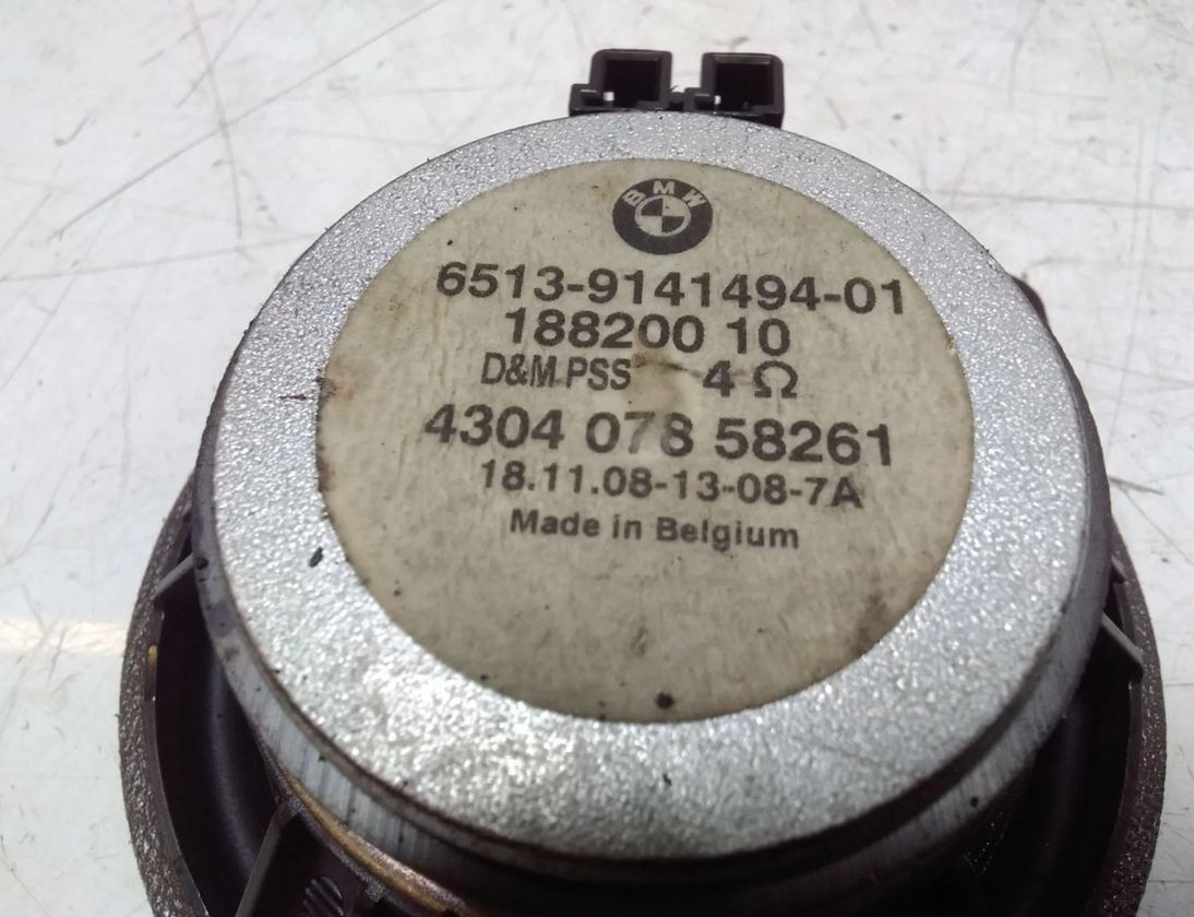 BMW 5 Series E60/E61 (2003-2010) Задняя правая колонка в двери 6513914149401 28533515