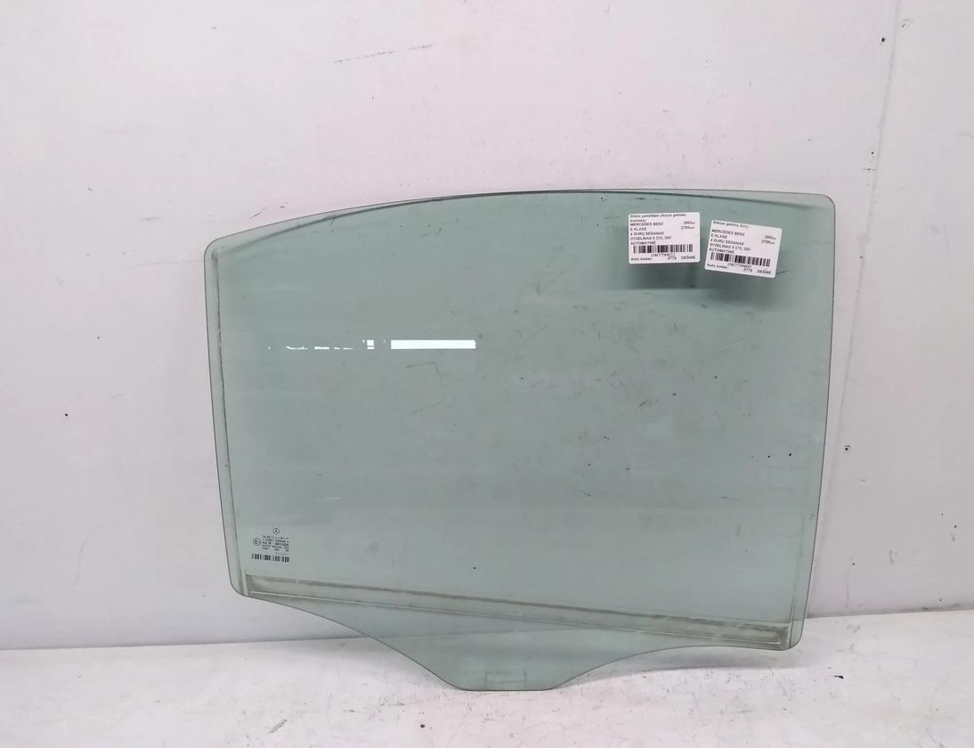 MERCEDES-BENZ E-Class W211/S211 (2002-2009) Aizmugurējā labo durvju loga stikls 28680973
