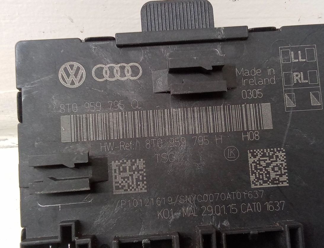 AUDI A5 Sportback 8T (2009-2011) Rear Left Door Control Unit 8T0959795Q 28697060