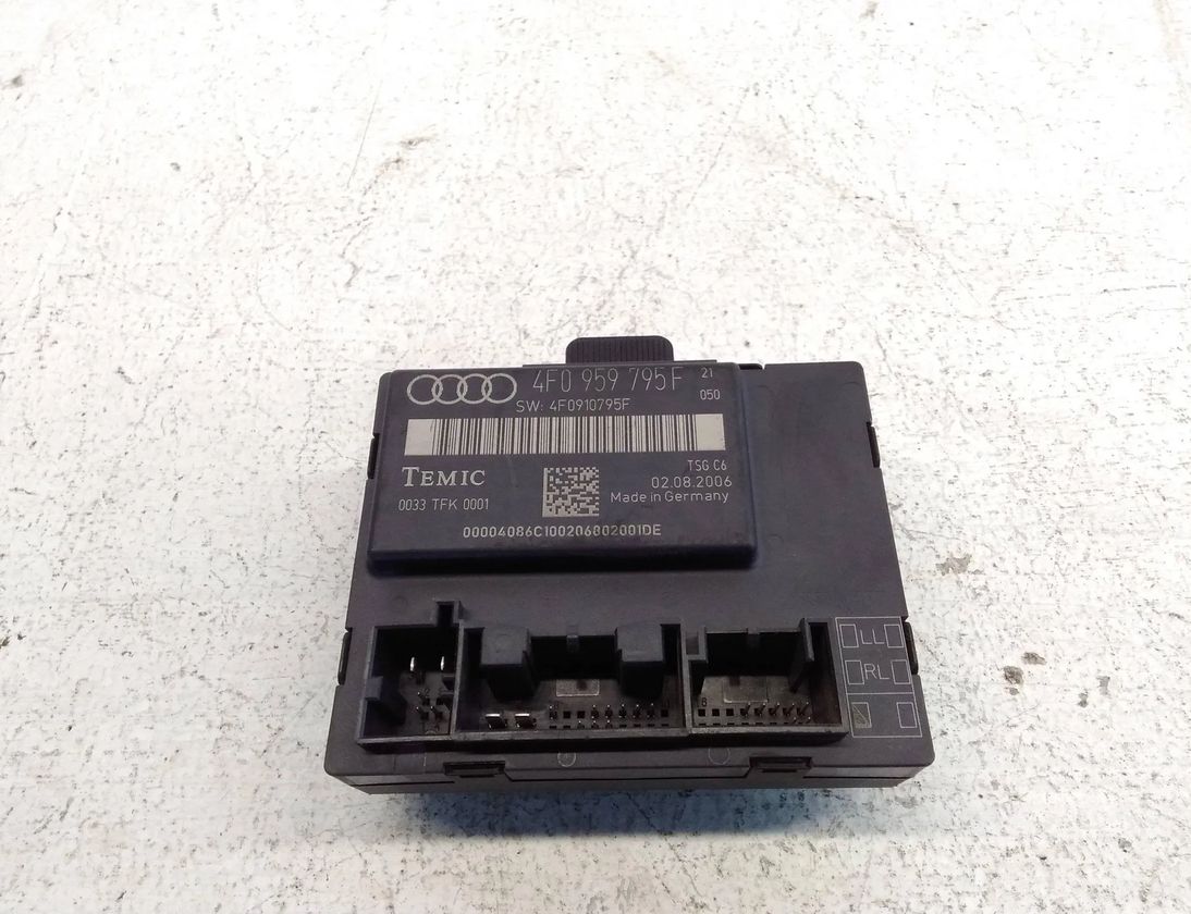 AUDI A6 allroad C5 (2000-2006) Rear Left Door Control Unit 4F0959795F 28705622