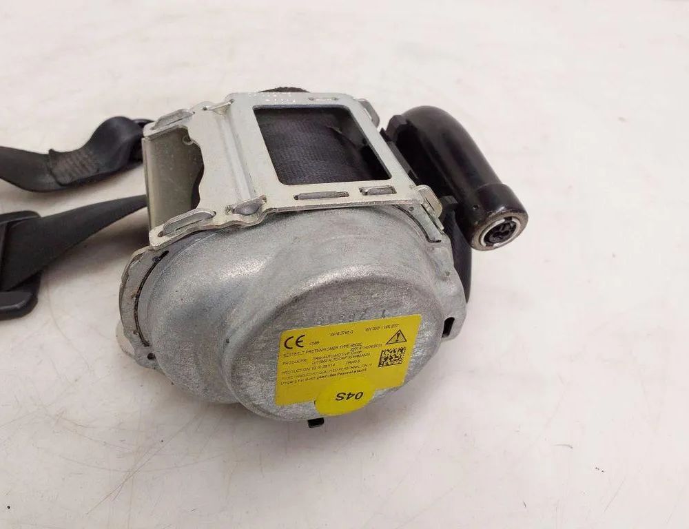 VOLKSWAGEN Passat B7 (2010-2015) Ремень безопасности задний левый 34163765G 33039647