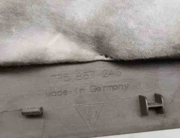 PORSCHE Cayenne 958 (2010-2018) Rear Left Pillar Trim 7P5867246 32710809