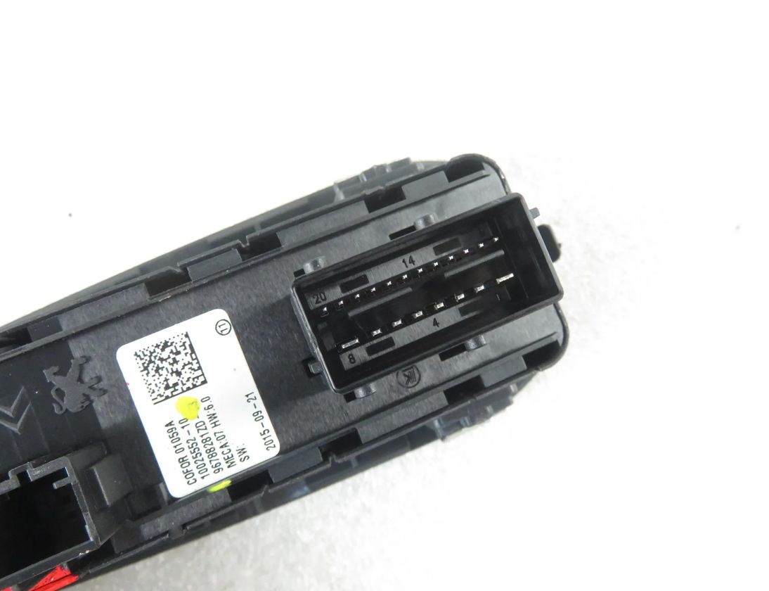 PEUGEOT 308 T9 (2013-2021) Front Left Door Window Switch 96788281ZD 28344162