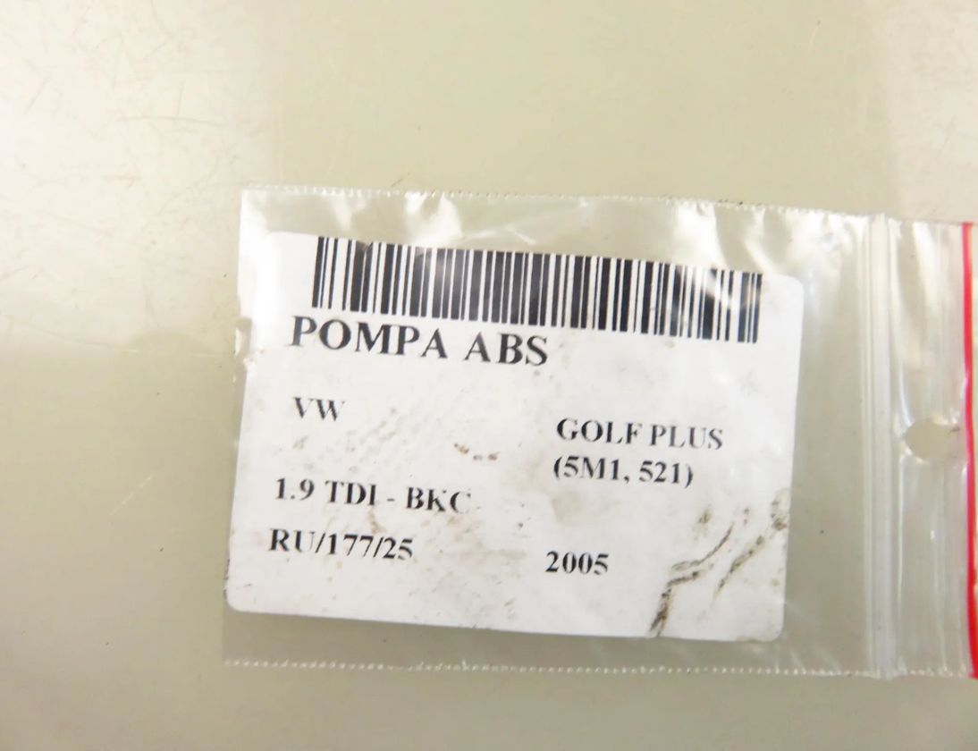 VOLKSWAGEN Golf Plus 1 generation (2004-2009) Абс блок 10097003153,10020700544,1K0907379P 30617853