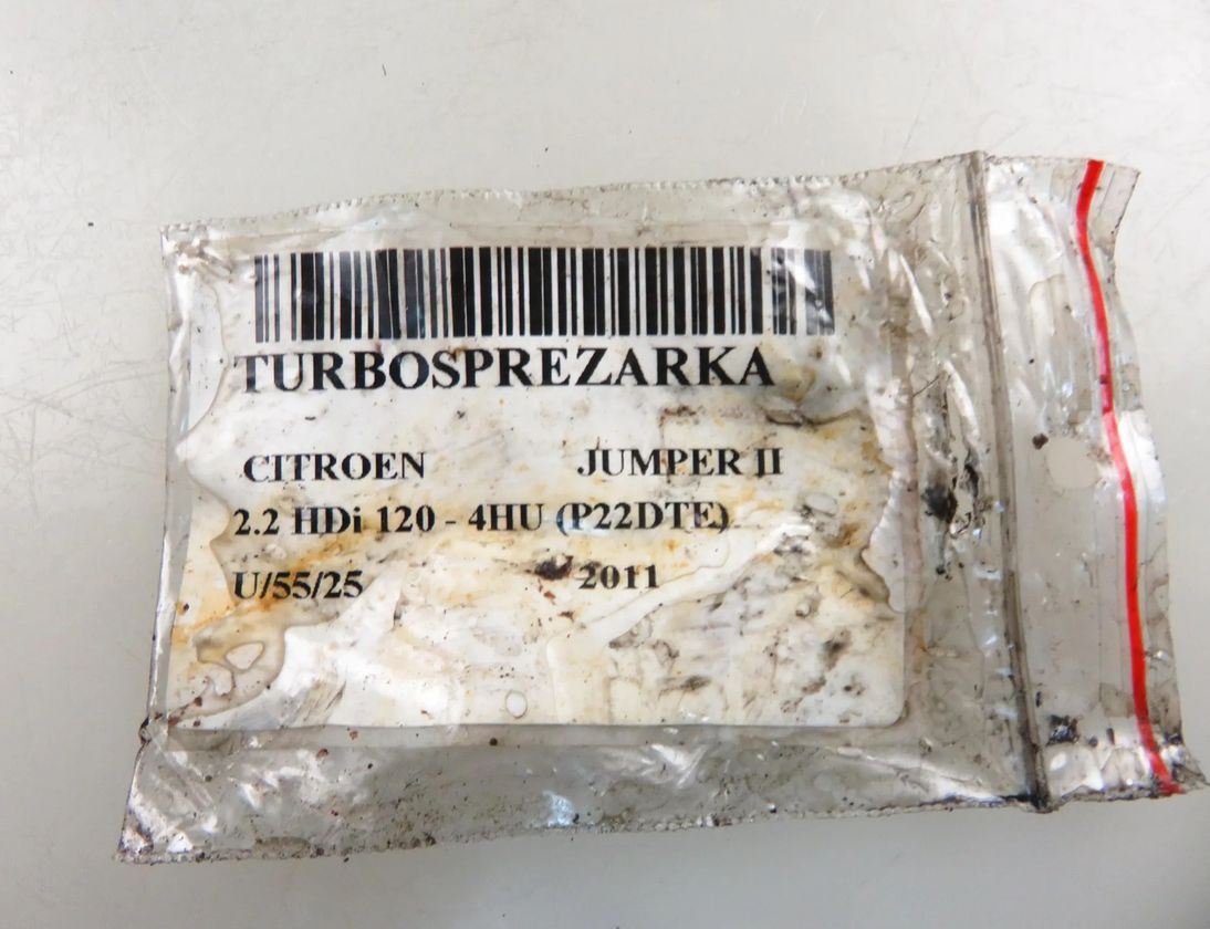 CITROËN Jumper 3 generation (2006-2024) Tурбина 6U3Q6K682AF,4913105212 31565445