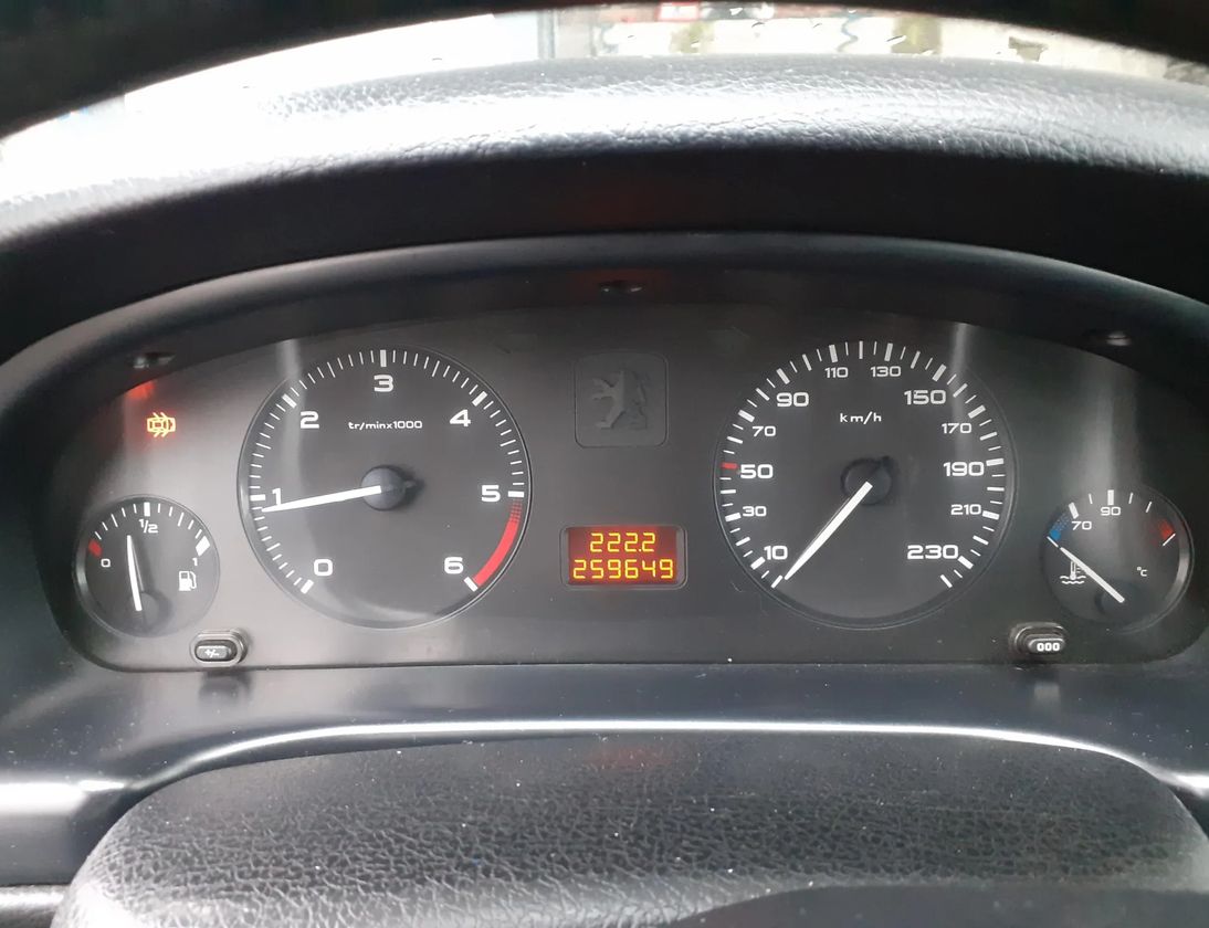 PEUGEOT 406 1 generation (1995-2004) Instrumentu panelis/spidometrs 9639940380 32993882