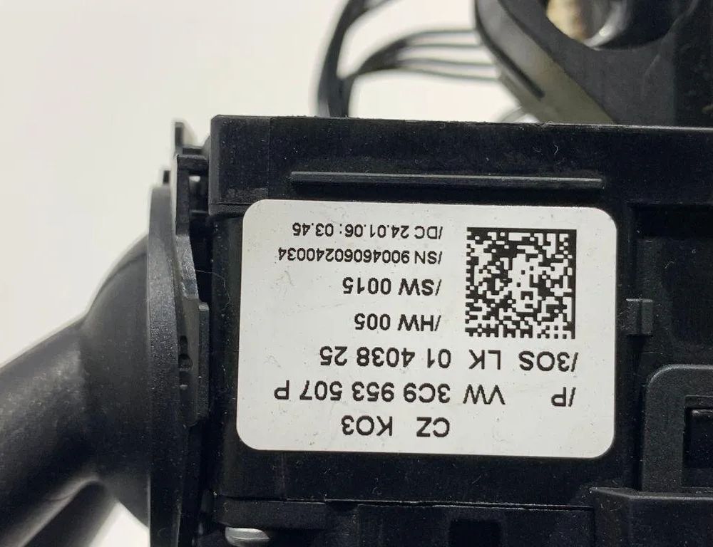 VOLKSWAGEN Passat B7 (2010-2015) Подрулевой переключатель 3C9953513B 30674331