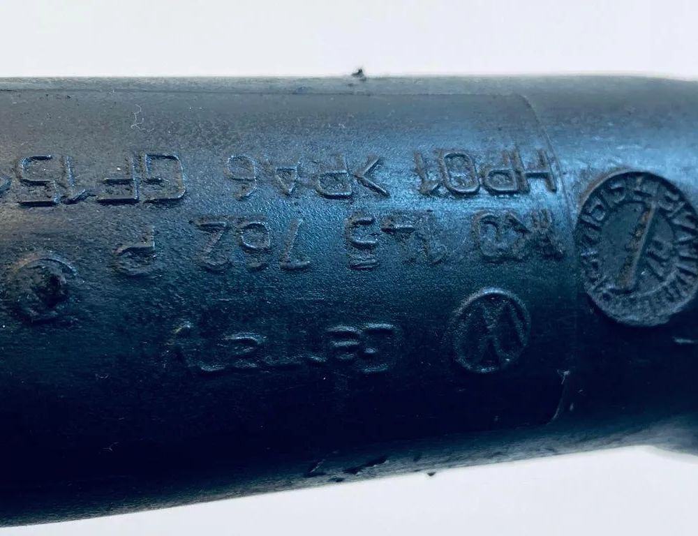 VOLKSWAGEN Touran 1 generation (2003-2015) шланг радиатора интеркулера 1K0145762P 30683859