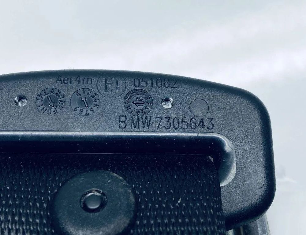 BMW i3 I01 (2013-2024) Aizmugurējā kreisā drošības josta 72117305643 30797482