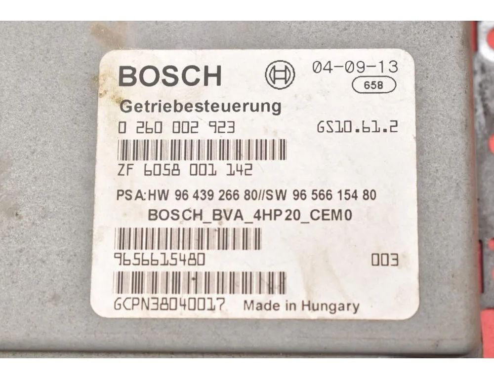 PEUGEOT Range Rover Evoque L538 (1 gen) (2011-2020) Блок управления коробки передач 9656615480 22105383