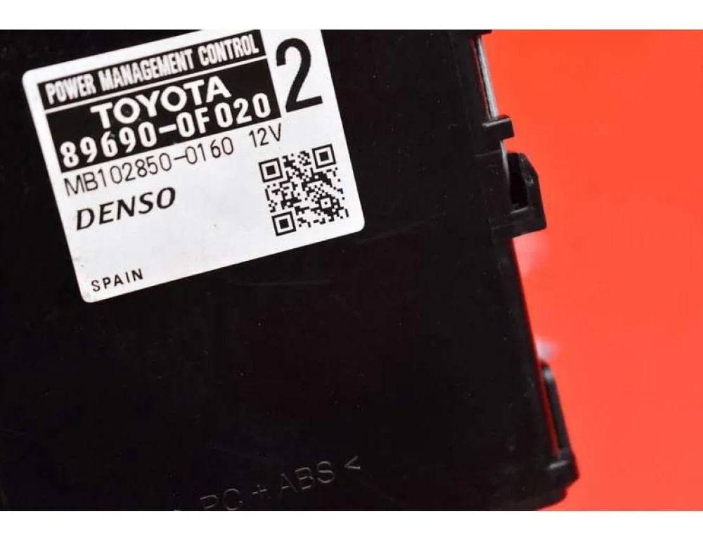 TOYOTA Verso 1 generation (2009-2015) Motora vadības bloks 89690-0F020 23354653