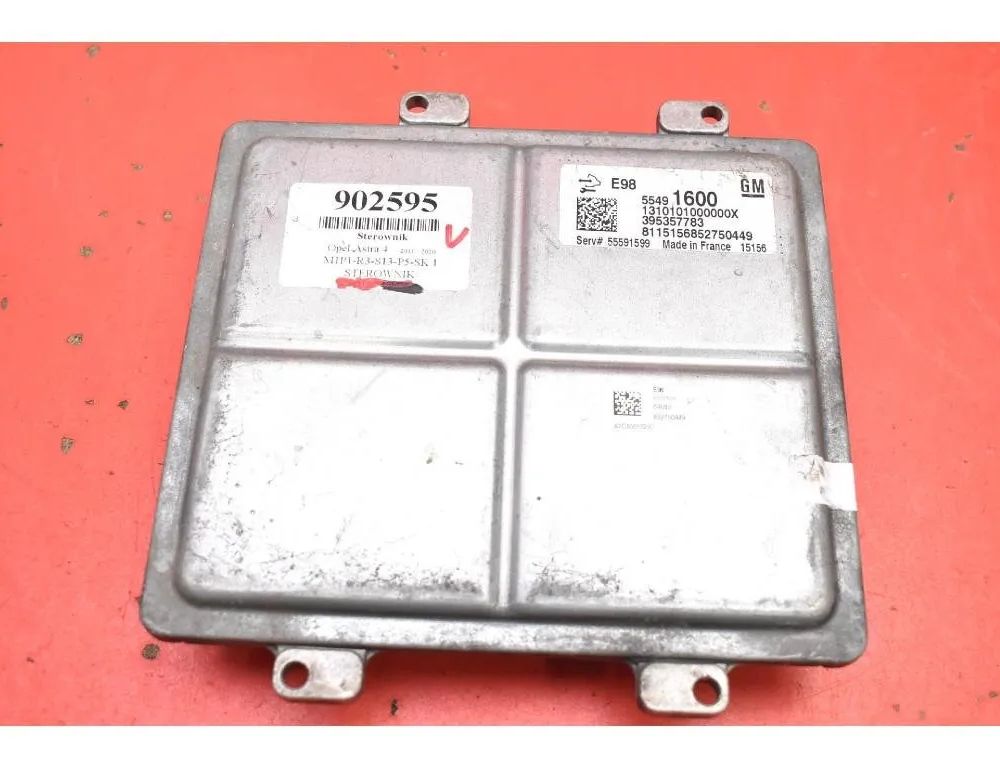 OPEL Astra K (2015-2021) Блок управления двигателем 55491600 27957020