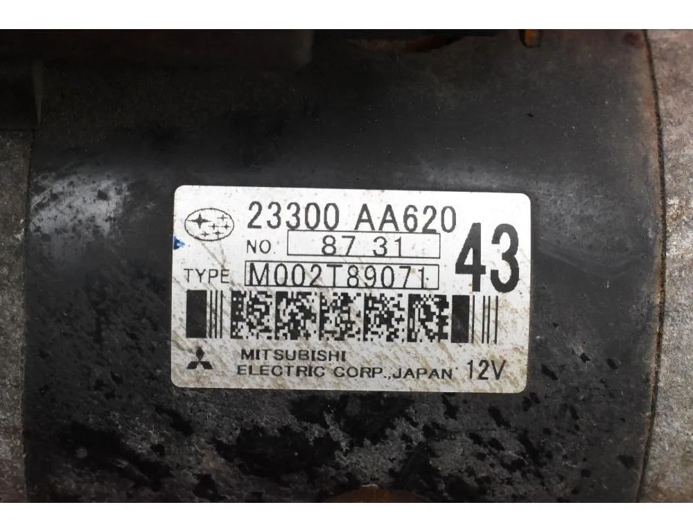 SUBARU Forester 5 generation (2018-2024) Starter Motor 23300AA620 30545860