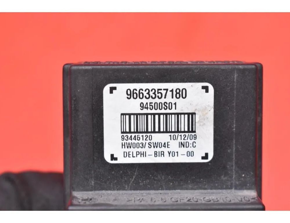 PEUGEOT 3008 1 generation (2010-2016) Control Unit 9663357180 31491848