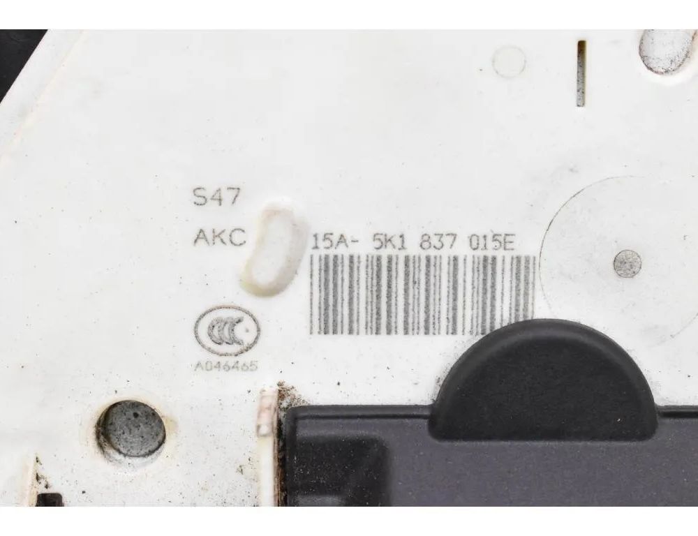 SEAT Leon 3 generation (2012-2020) Front Left Door Lock 5K1837015E 32385460