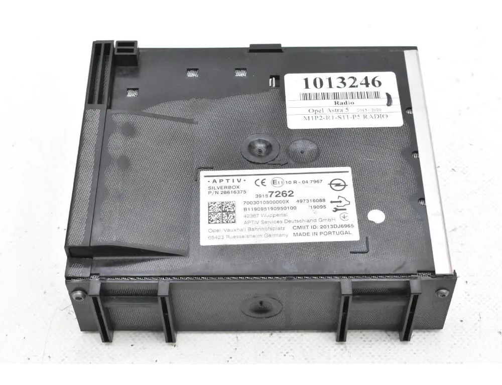 OPEL Astra K (2015-2021) Mūzikas atskaņotājs ar Navigāciju / GPS 39157262 32852597