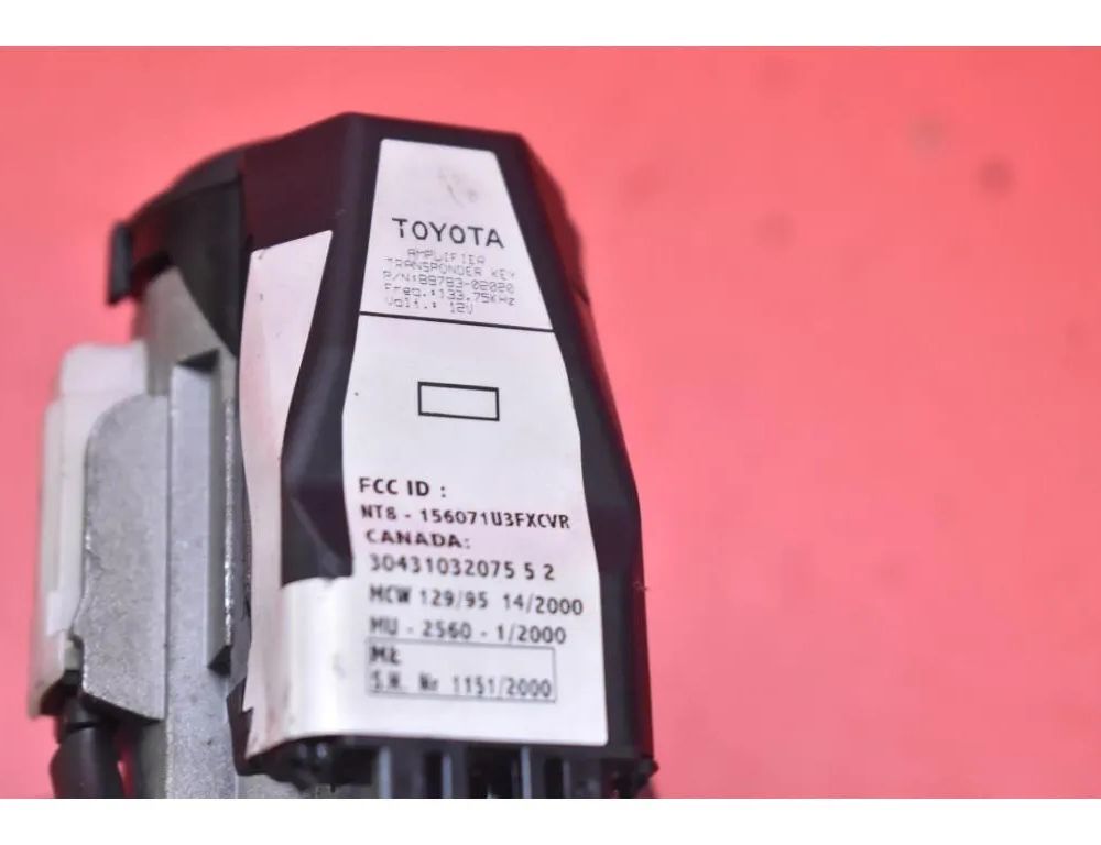 TOYOTA Corolla Verso 1 generation (2001-2009) Ignition Lock 89783-02020 32859719