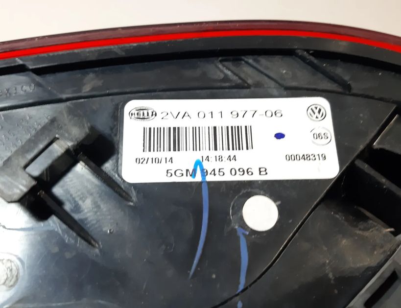 VOLKSWAGEN Variant VII TDI (2014-2024) Rear Right Taillight Lamp 2VA01197706,5GM945096B 11747775