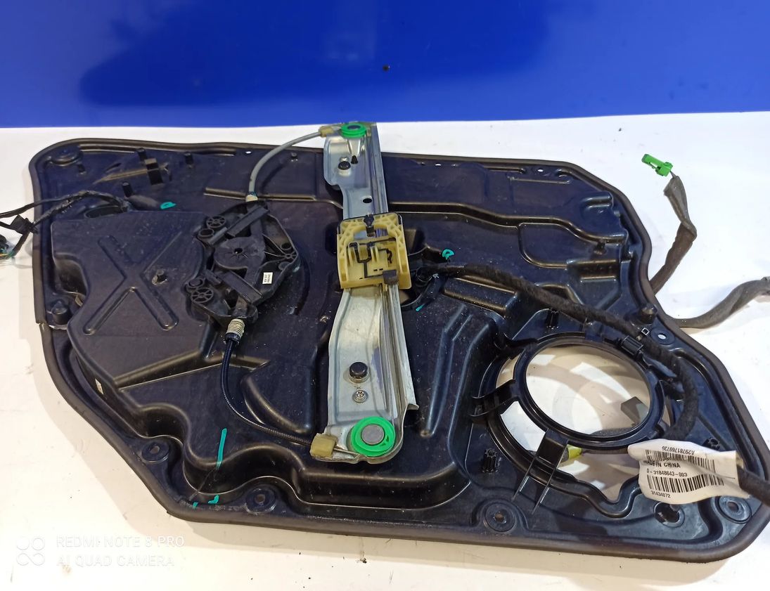 VOLVO S60 2 generation (2010-2020) Rear Right Door Window Regulator 31349205,31349866,31434072,31848643 13248822