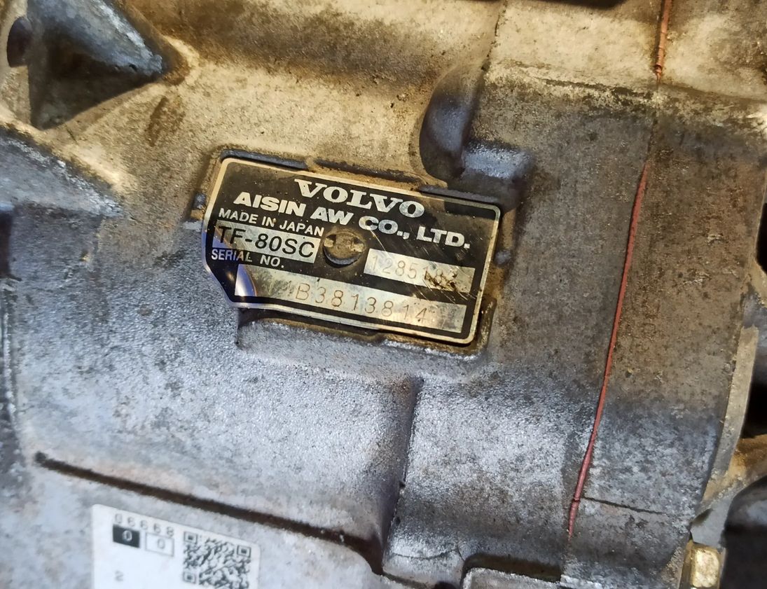 VOLVO S60 2 generation (2010-2020) Коробка передач 36050599,36002037,1285182,T14B3813814,36002852,TF-80SC,31325000 17954493