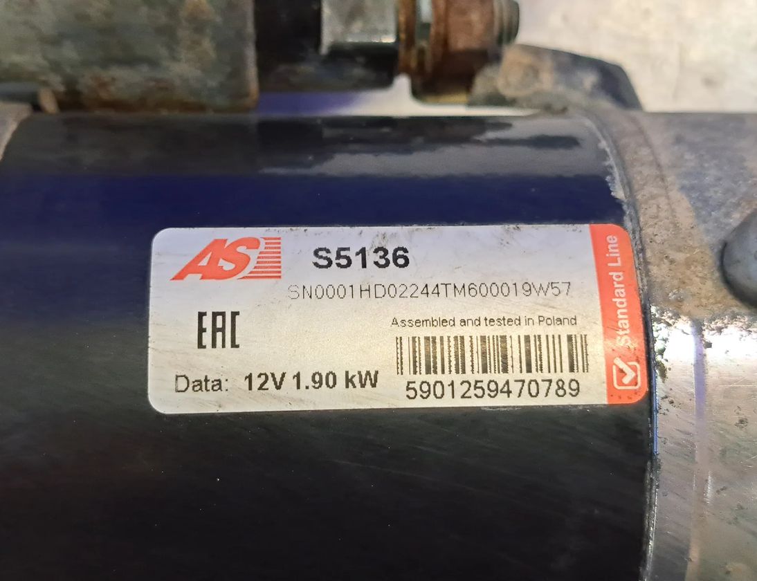 SAAB 9-5 2 generation (2010-2012) Starteris 55352882,93169020 26010766