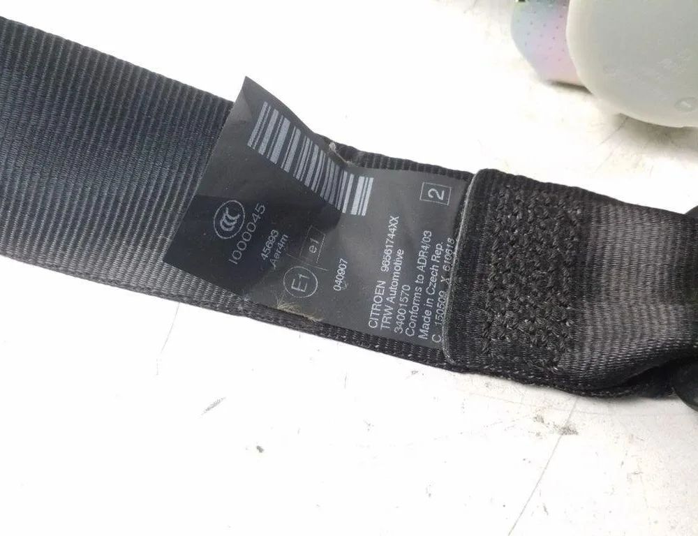 CITROËN C5 2 generation (2008-2017) Aizmugurējā labā drošības josta 96561744XX 31135109