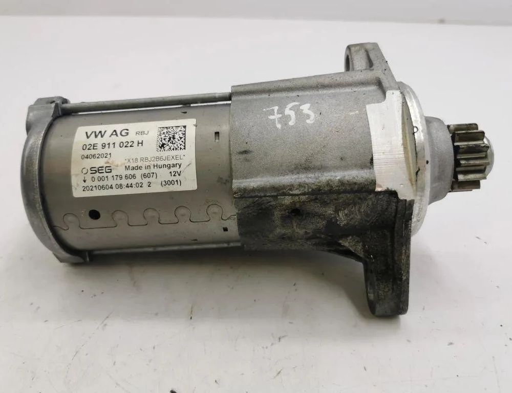 VOLKSWAGEN Tiguan 2 generation (2016-2024) Стартер 02E911022H 31190206