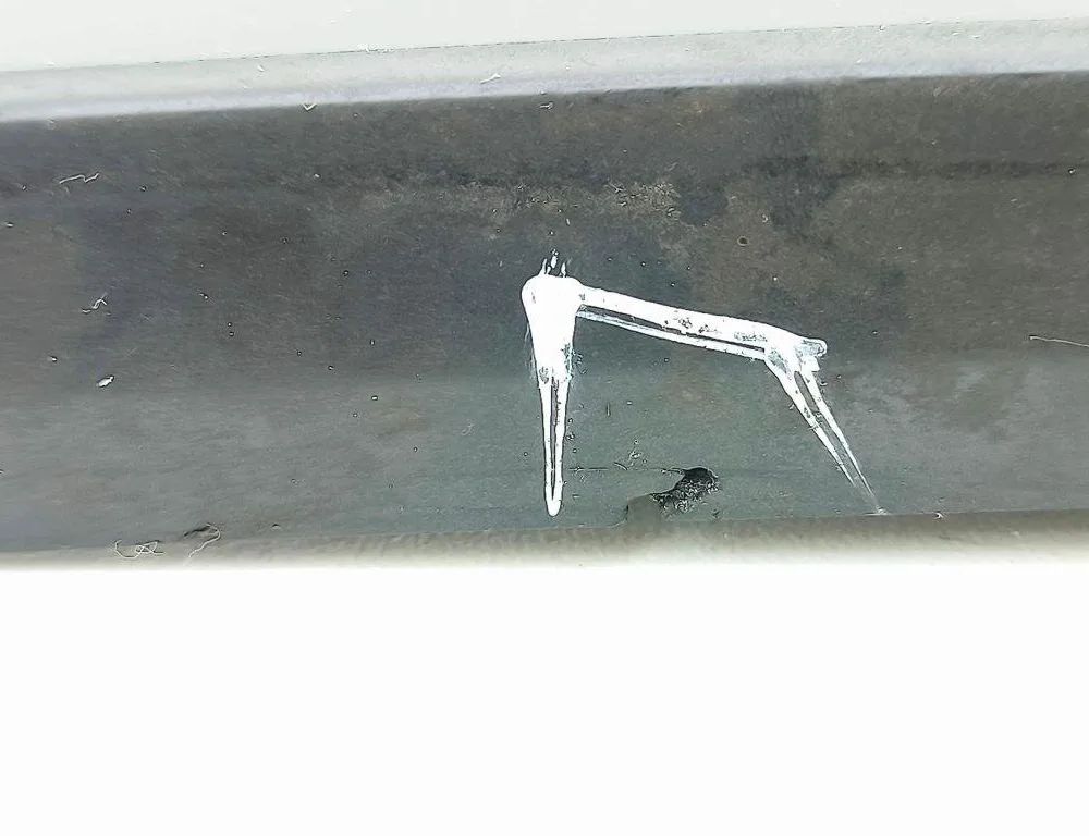 TOYOTA Prius 3 generation (XW30) (2009-2015) Rear door glass rail 43R005834 31497064