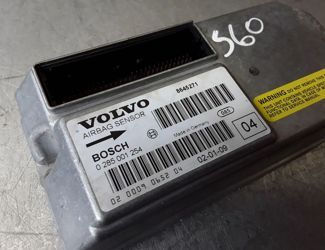 VOLVO S60 1 generation (2000-2009) SRS Control Unit 8645271,0285001254 23579829