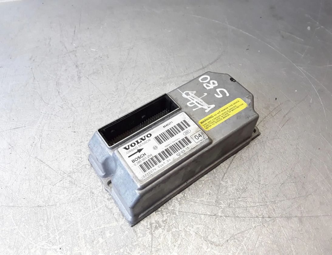 VOLVO S60 1 generation (2000-2009) SRS Control Unit 8645271,0285001254 23579830
