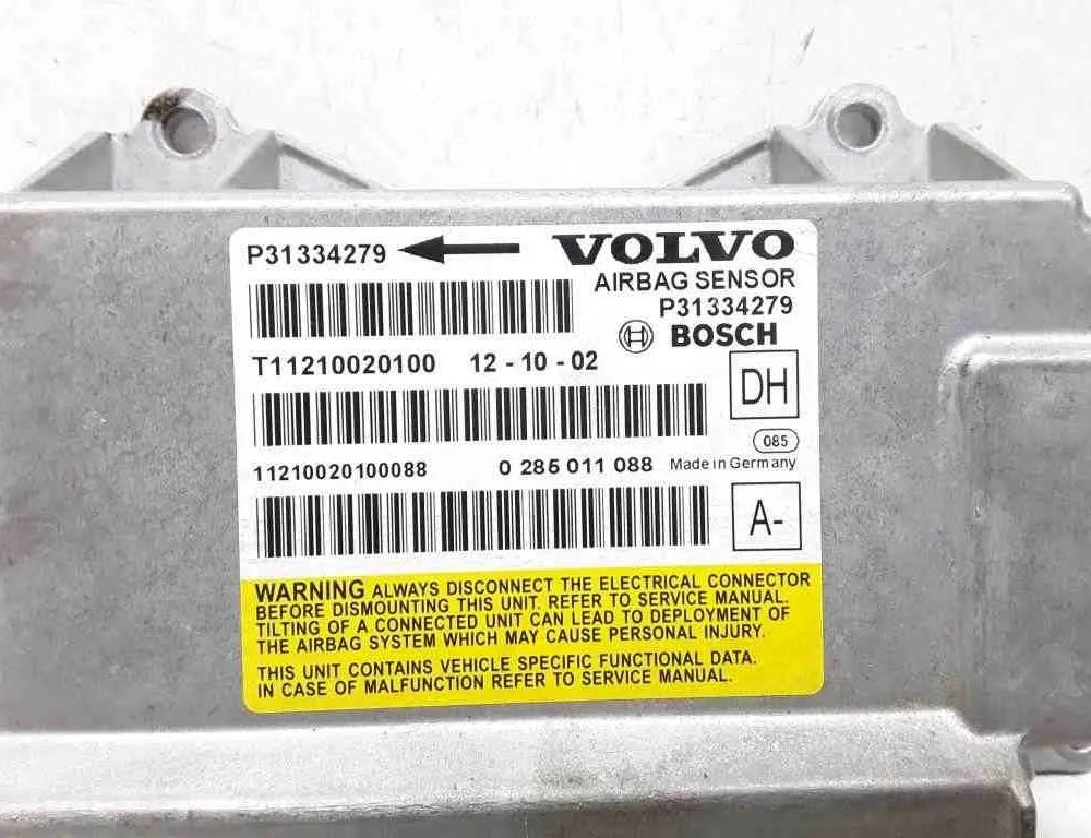 VOLVO S60 2 generation (2010-2020) Блок SRS P31334279,0285011088 32651177