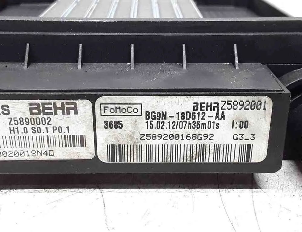 VOLVO V60 1 generation (2010-2020) Electric Cabin Heater Radiator BG9N18D612AA 32661380