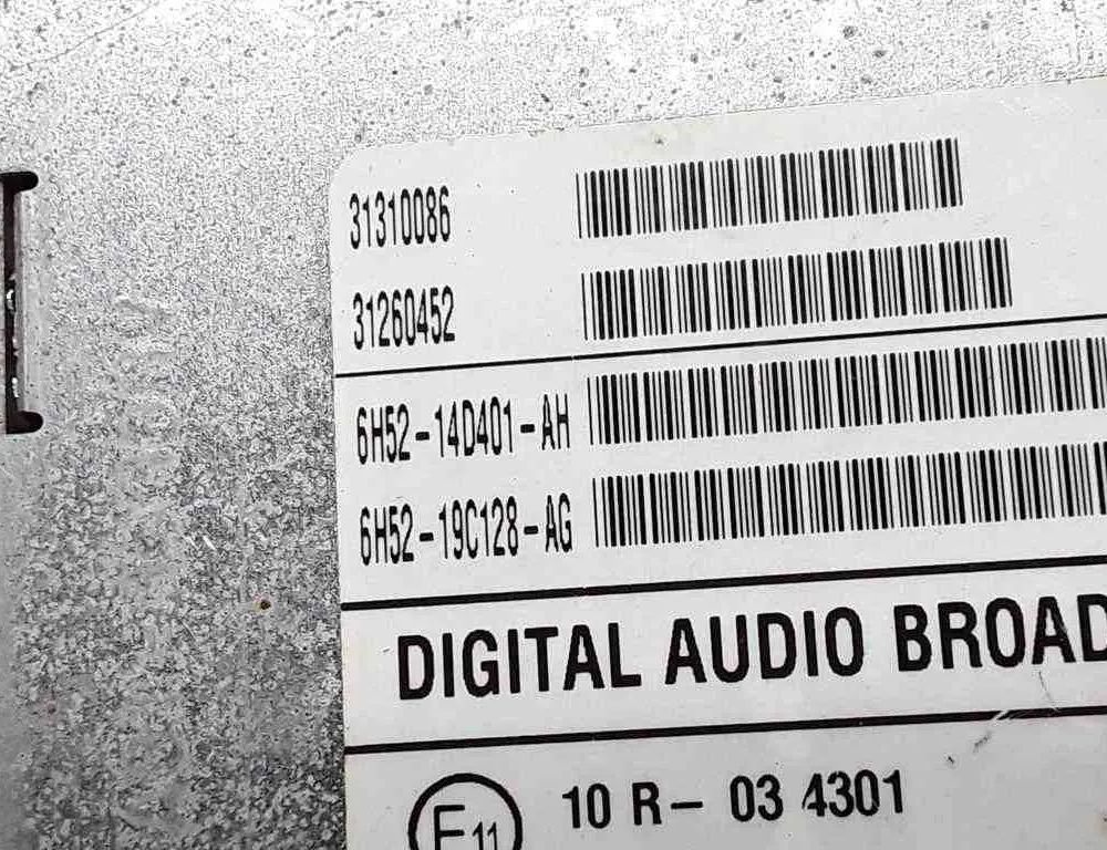 VOLVO V60 1 generation (2010-2020) Bootlid Antenna Amplifier 6H5214D401AH,6H5219C128AG,31260452,31310086 32665068