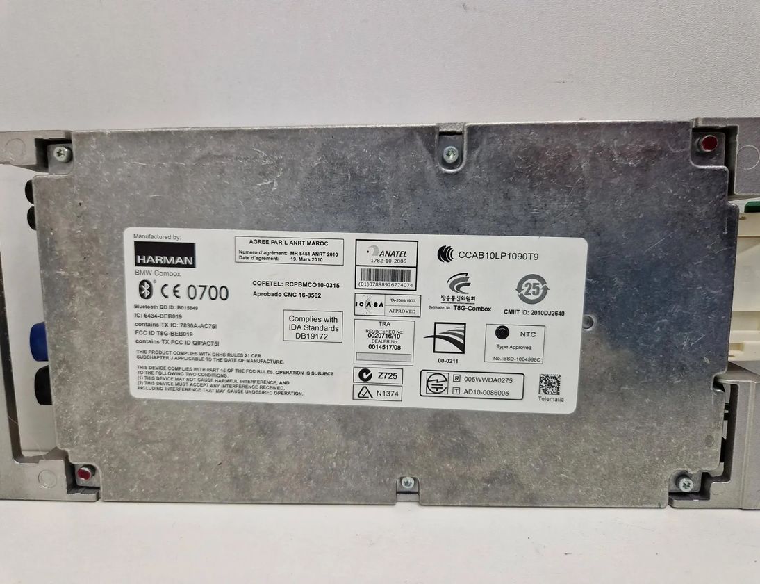 BMW 5 Series F10/F11 (2009-2017) Bluetooth vadības bloks B011100B2578311,9257151 28072688