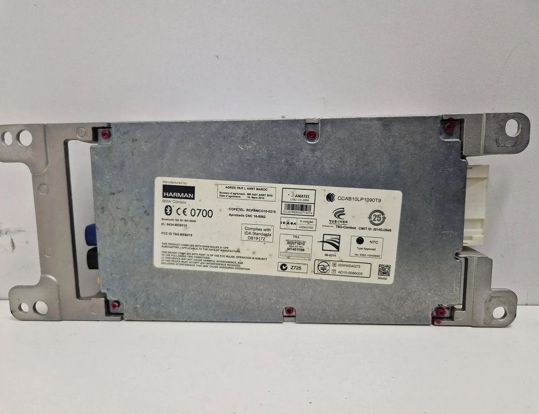 BMW 5 Series F10/F11 (2009-2017) Bluetooth vadības bloks B007BBUC2823335,9257150 28073252