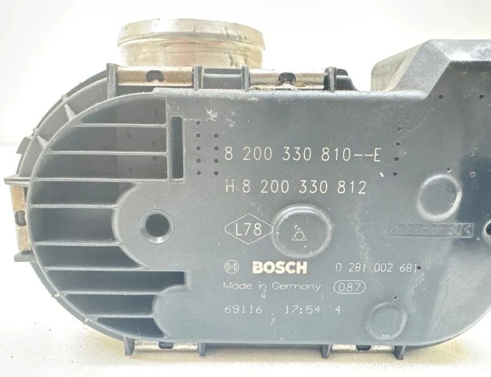 RENAULT Scenic 4 generation (2017-2023) Дроссельная заслонка 8200330812,8200330810 31394493