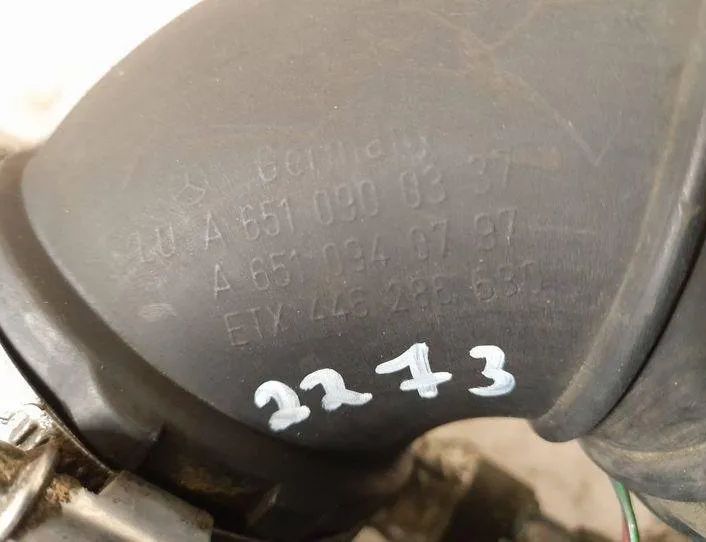 MERCEDES-BENZ E-Class W212/S212/C207/A207 (2009-2016) Intercooler Hose Pipe a6510900337,6510900337 21493283