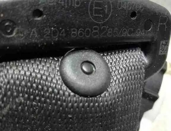 MERCEDES-BENZ C-Class W204/S204/C204 (2004-2015) Rear Left Seatbelt 040766,A2048608285 32674315