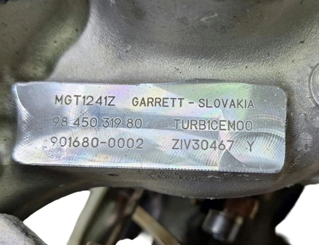 CITROËN C4 2 generation (2010-2024) Turbīna 9845031980 30132541