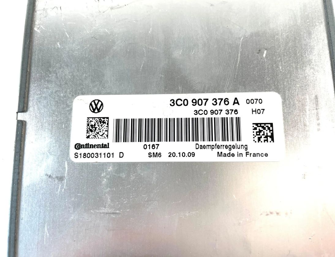 VOLKSWAGEN Passat B7 (2010-2015) Active suspension control unit 3C0907376A 30136605