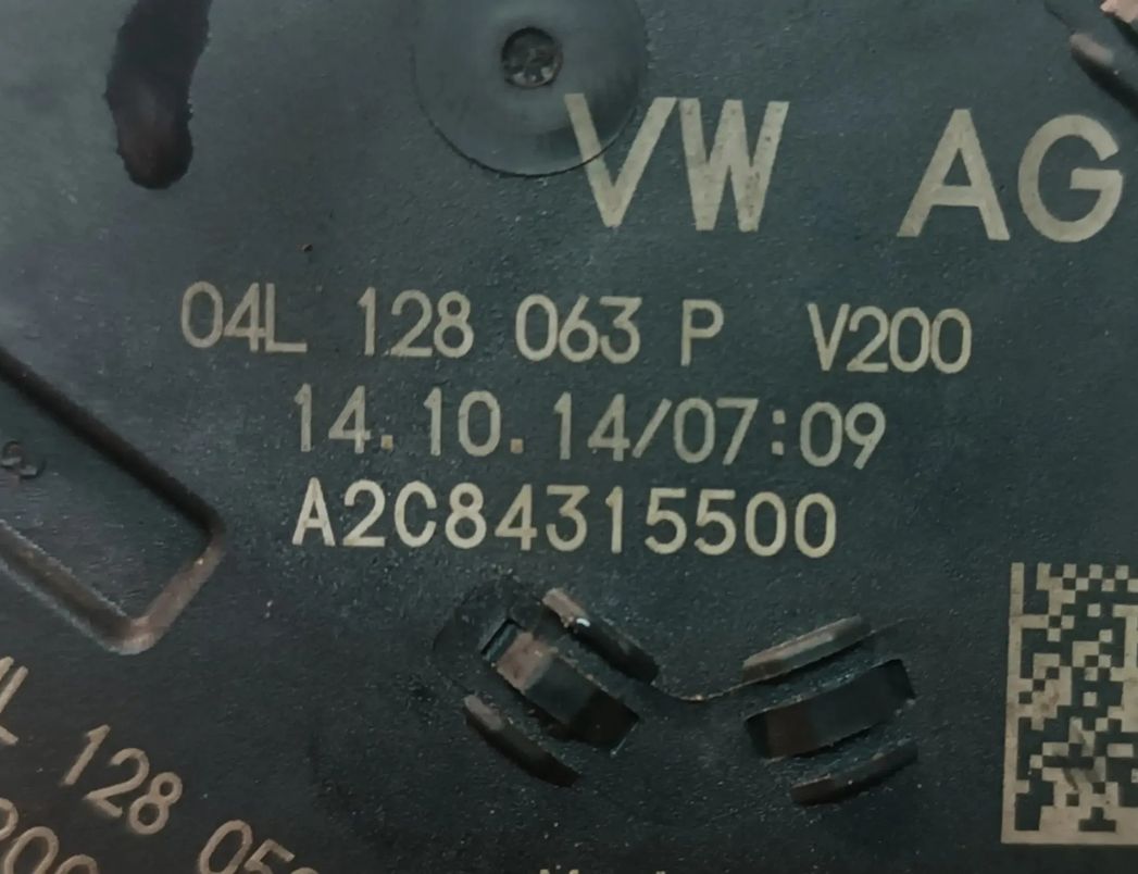 VOLKSWAGEN Variant VII TDI (2014-2024) Droseļvārsts A2C84315500 30143452