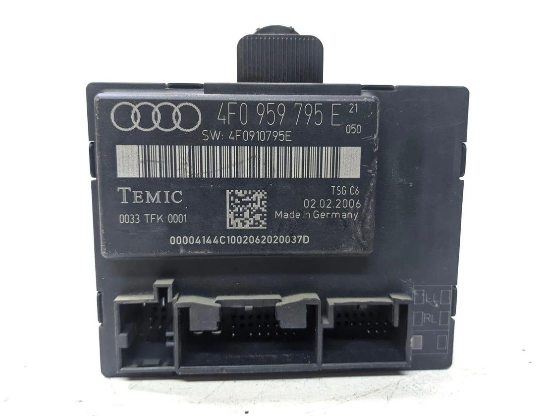 AUDI A6 C6/4F (2004-2011) Rear Right Door Control Unit 4F0959795E 30160271