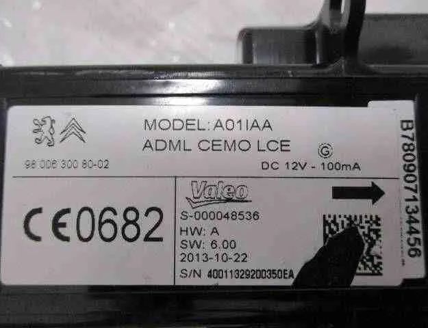 CITROËN C4 2 generation (2010-2024) Замок зажигания 9800630080 32465177