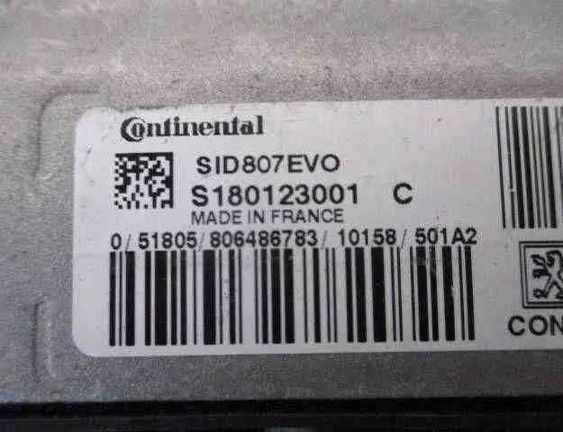 PEUGEOT 508 1 generation (2010-2020) Motora vadības bloks S180123001,9666681180,9675592580 32467679